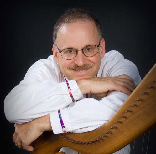 David Michael Ferry boat harpist