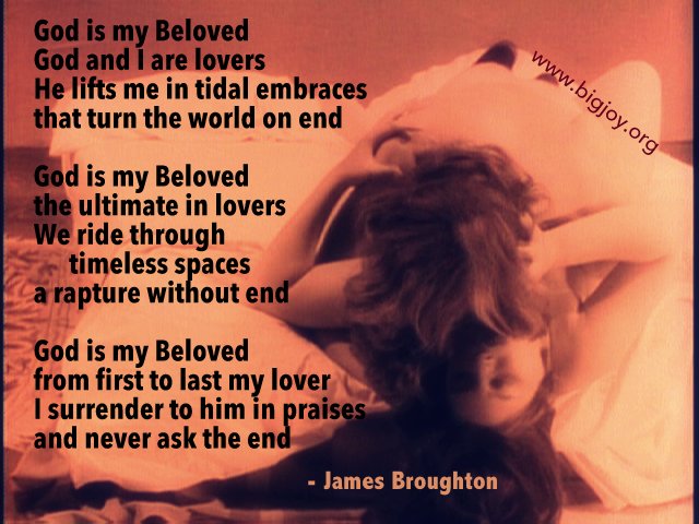 God is my Beloved by James Broughton Golden positions pic