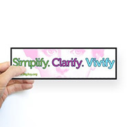 simplify_bumper_bumper_sticker