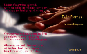 Twin flames by James Broughton pic by you me