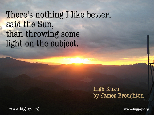 Sun High Kuku by James Broughton pic by fotocarios